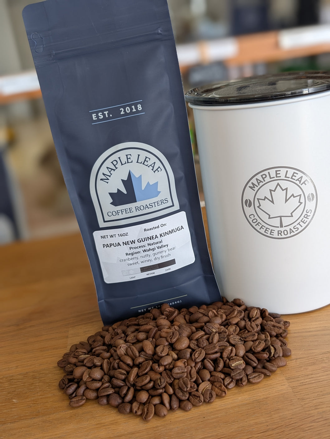 Papua New Guinea Kinmuga Natural (Light Roast)